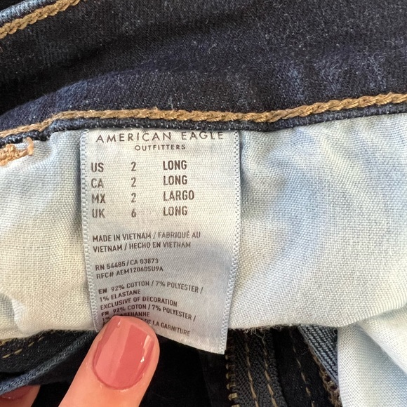 American Eagle High-Rise Jegging - Size 2 LONG - Picture 3 of 3